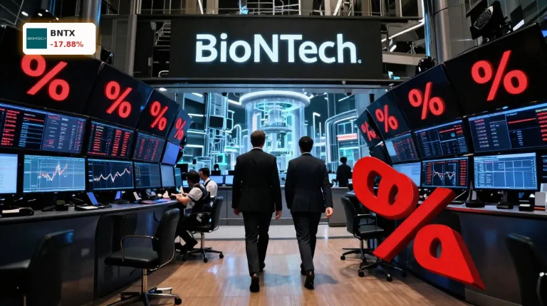 BioNTech Gründerwechsel: -17,9% Crash und Milliardenverlust schocken Anleger