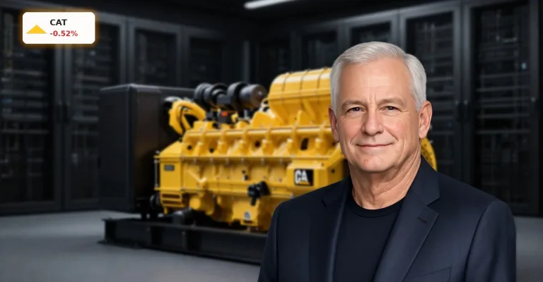 Caterpillar AI-Infrastruktur: Boom mit 51 Mrd Dollar Auftrags-Rekord