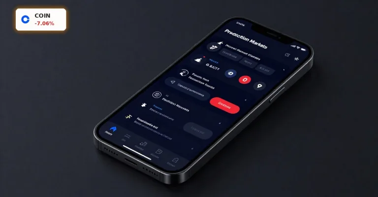 Coinbase Prediction Markets -7,1%: Gerichtsstreit und Krypto-Hypotheken