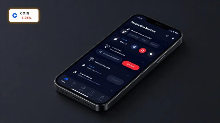 Coinbase Prediction Markets -7,1%: Gerichtsstreit und Krypto-Hypotheken