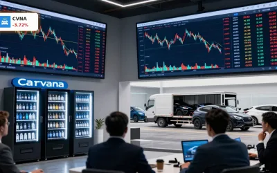 Carvana Short-Report: -3,7% Crash und Streit um Bilanz, Split, Risiko