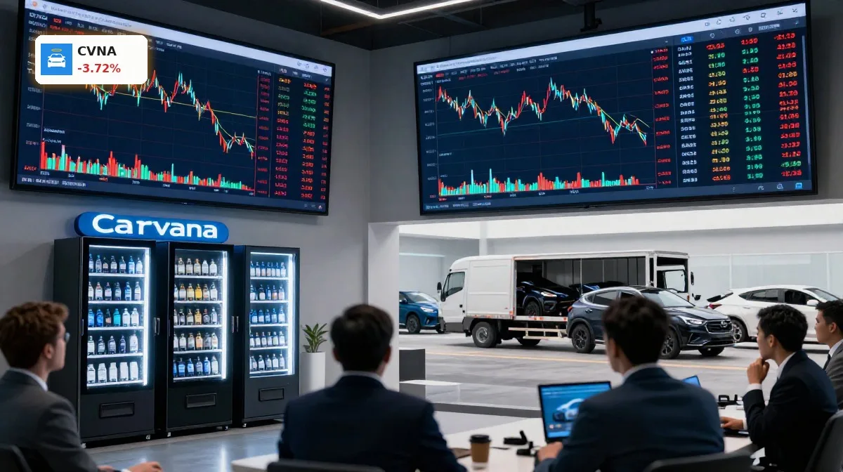 Carvana Short-Report: -3,7% Crash und Streit um Bilanz, Split, Risiko