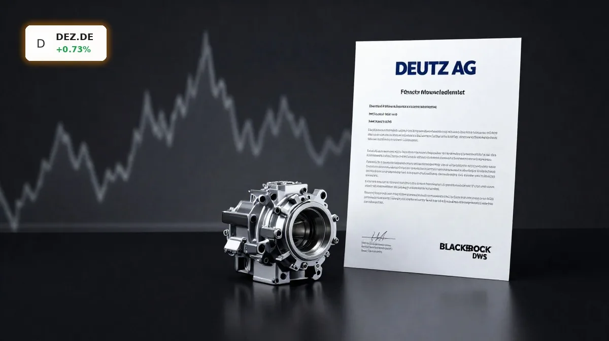 DEUTZ Beteiligung: BlackRock und DWS reduzieren ihre Positionen
