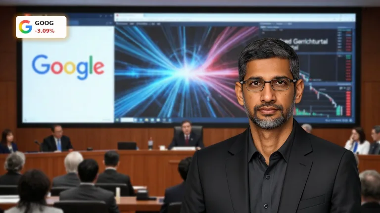 Alphabet Gerichtsurteil -3,1%: Schock und KI-Chance für Google