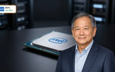 Intel KI-CPU-Strategie +6,8%: Boom-Chance für CPU-Margen