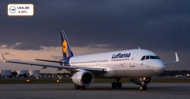 Lufthansa Nahost-Krise: 4,7%-Einbruch-Schock für die Aktie