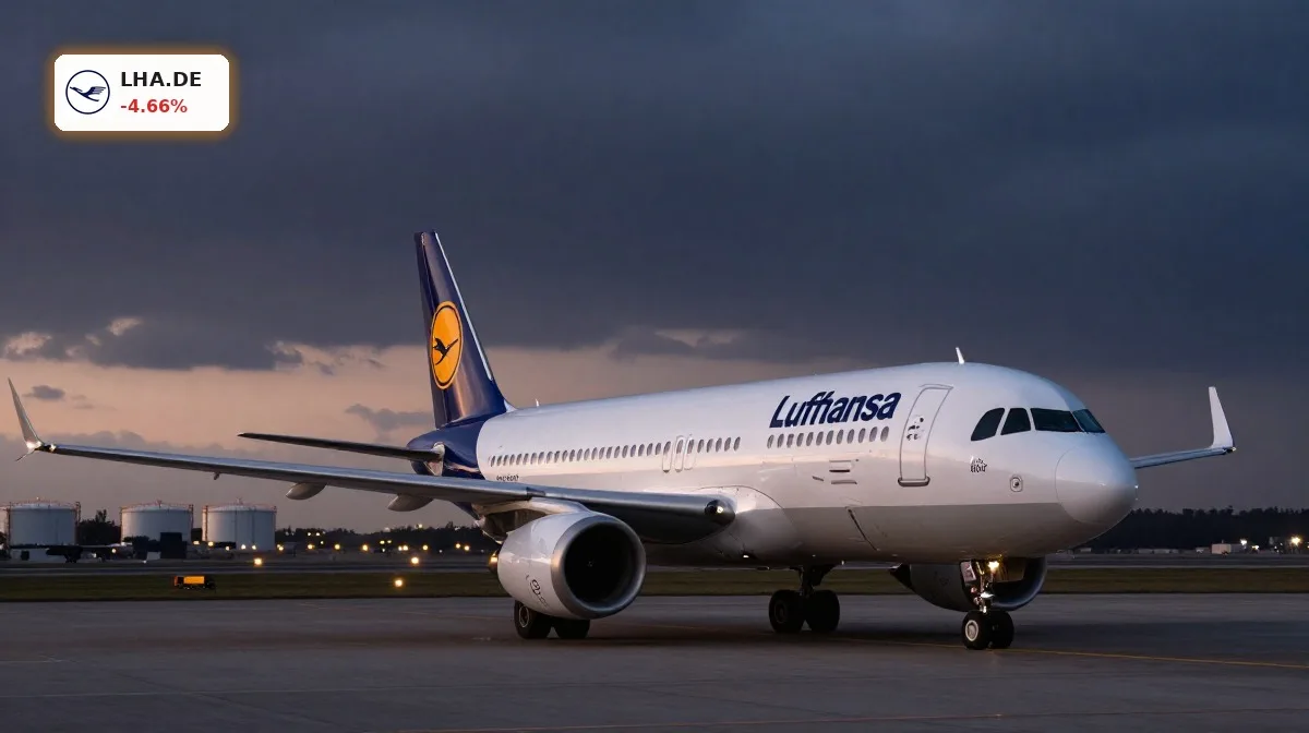 Lufthansa Nahost-Krise: 4,7%-Einbruch-Schock für die Aktie