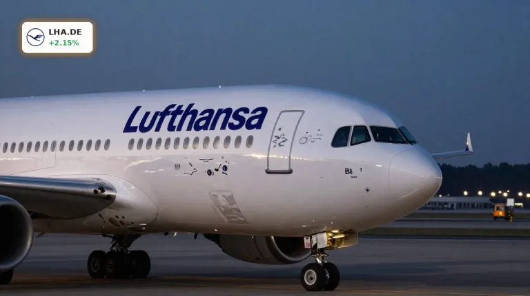 Deutsche Lufthansa Nahost-Streichungen: Aktie legt +2,2% trotz Schock zu