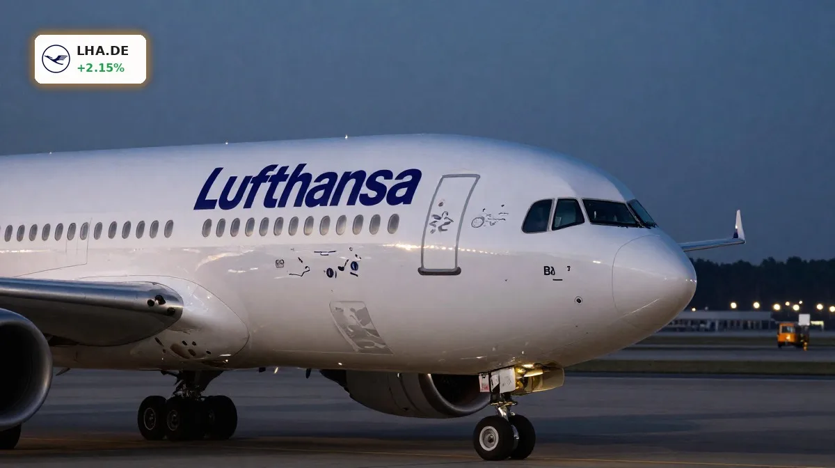 Deutsche Lufthansa Nahost-Streichungen: Aktie legt +2,2% trotz Schock zu