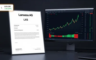 Lanxess Restrukturierung: +16% Rallye nach hartem Sparkurs