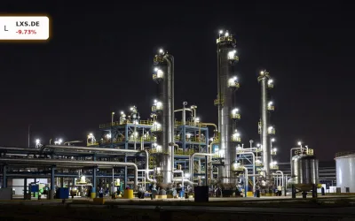 Lanxess Quartal mit -9,7%: Verlust-Schock und verschärfter Sparkurs