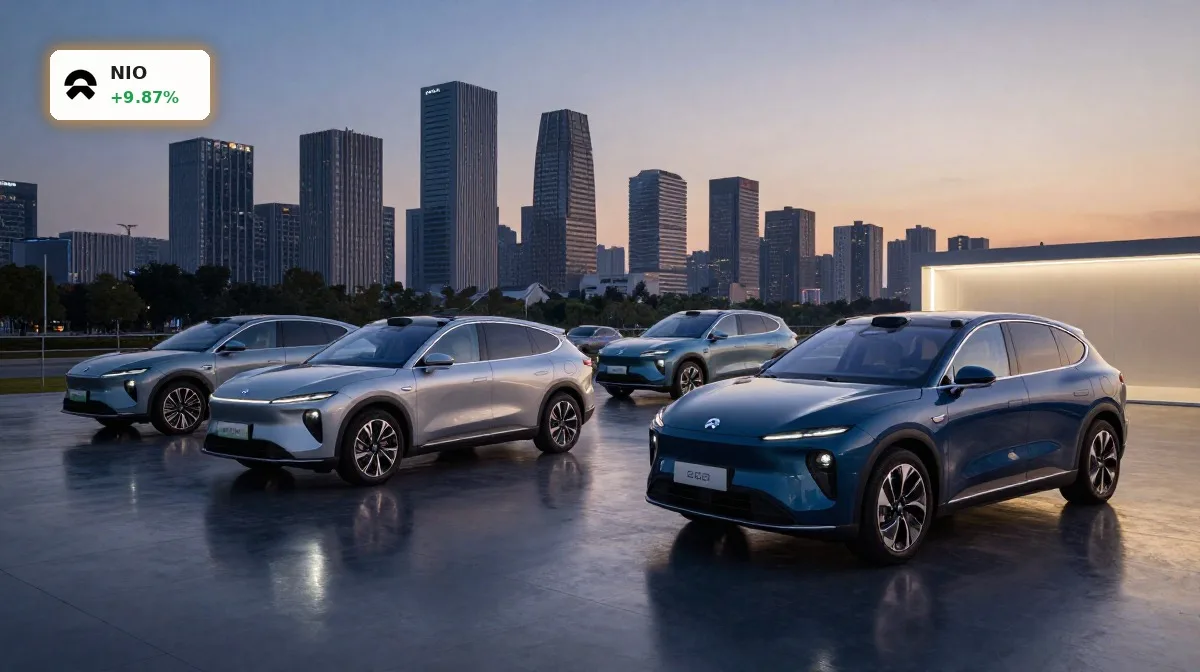 NIO Quartal mit +9,9% Rallye: Rekordzahlen und Turnaround