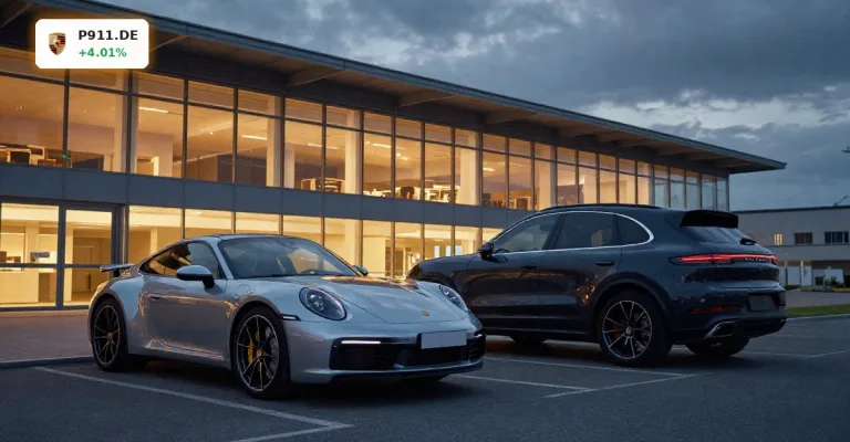 Porsche Jahreszahlen: Gewinn bricht um 91% ein und zwingt zur Kehrtwende