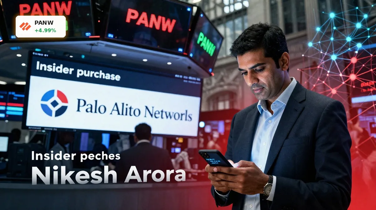 Palo Alto Networks CEO-Kauf: +5% Chance im KI-Sicherheits-Schock