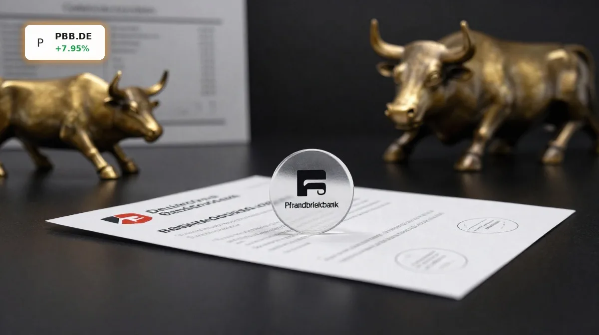 Deutsche Pfandbriefbank Stimmrechte: +8% Chance nach Goldman-Einstieg und Insiderkäufen