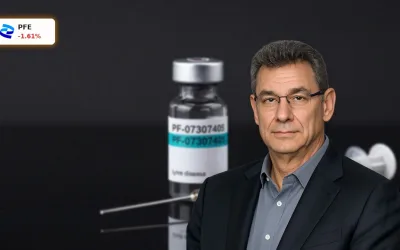 Pfizer Lyme-Impfstoff mit 73% Wirksamkeit: Chance trotz Kurs-Einbruch