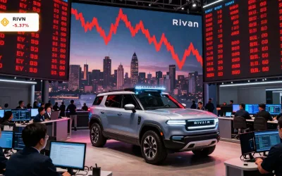 Rivian Robo-Taxi-Deal: -5,4% Kursreaktion – Chance oder Crash-Signal?