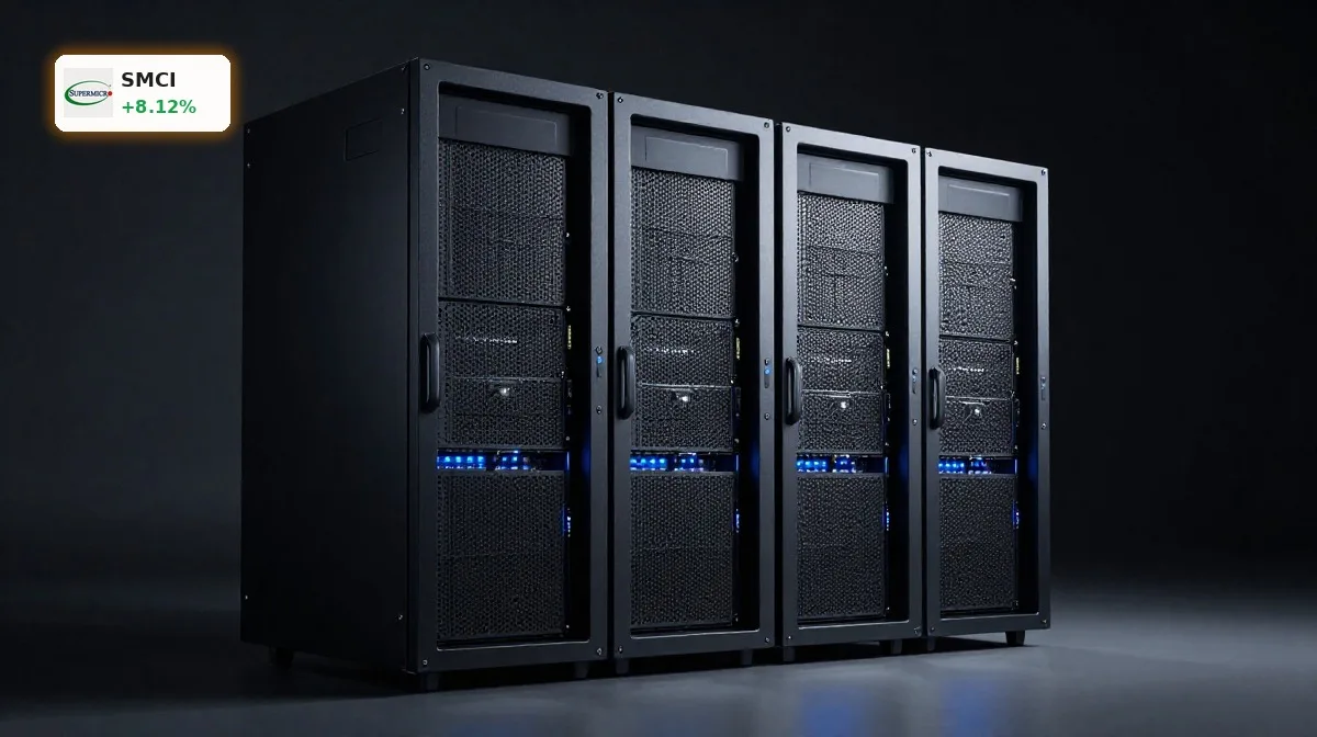Super Micro Computer Ermittlungen: +8,1% Rallye im Schatten des Export-Schocks