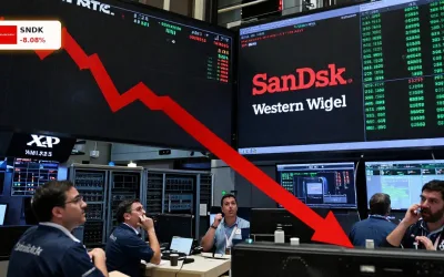 SanDisk Quartal -8,1%: Rekordzahlen treffen auf Rallye-Warnung
