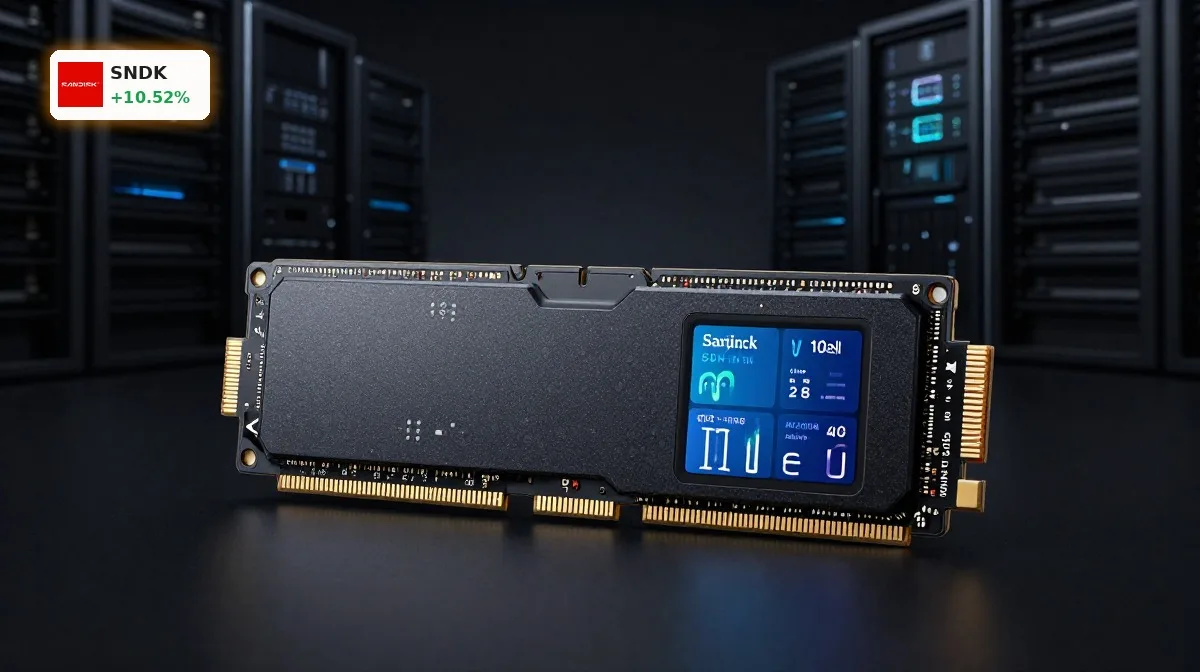 SanDisk Quartal +61%: KI-Boom, Nanya-Deal und Rallye