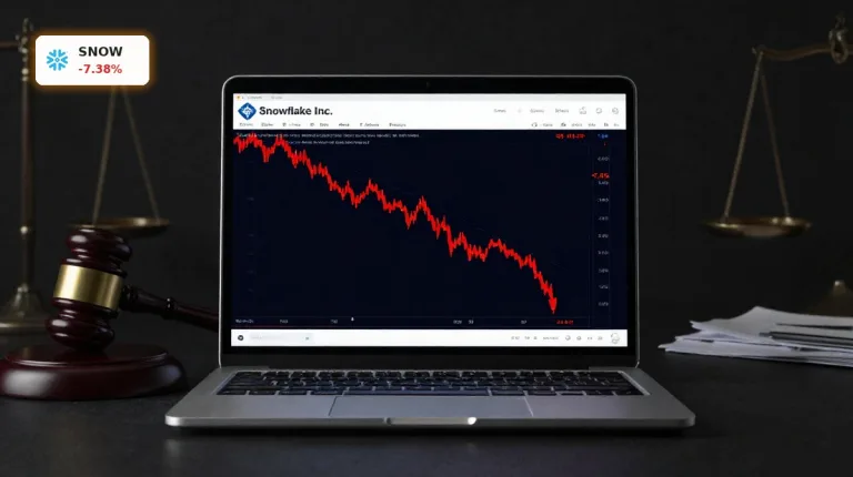 Snowflake Sammelklage: -7,4% Kurseinbruch und Klage-Schock