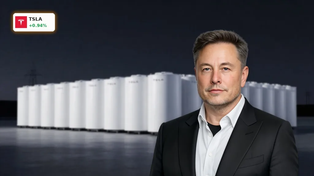 Tesla Batteriespeicher Megapack-3 Anlage als Herzstück neuer US-Energiespeicherinfrastruktur