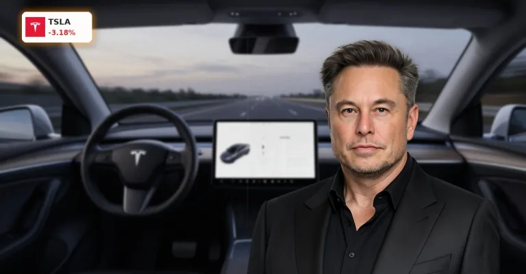 Tesla FSD-Untersuchung -3,2%: Crash-Warnung für Musks KI- und Robotaxi-Wette