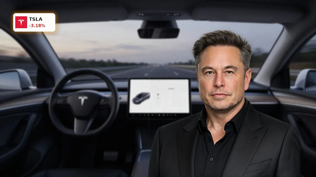 Tesla FSD-Untersuchung -3,2%: Crash-Warnung für Musks KI- und Robotaxi-Wette