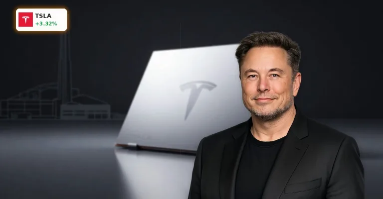 Tesla Terafab +3,3%: Musks KI-Boom mit Chip-Risiko