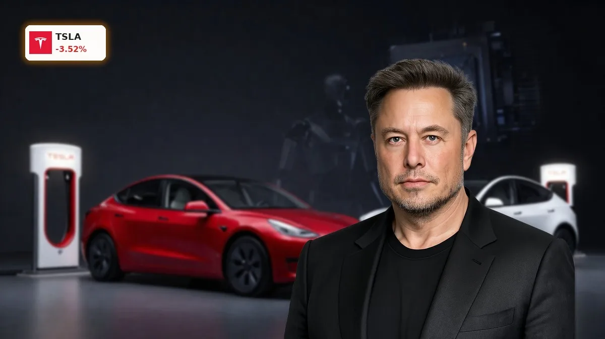 Tesla Strategie -3,5%: Zwischen Chip-Offensive und EV-Einbruch