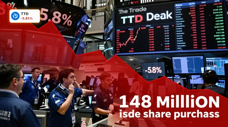 The Trade Desk Insiderkauf: -5,8% Crash und 148-Mio.-Wette