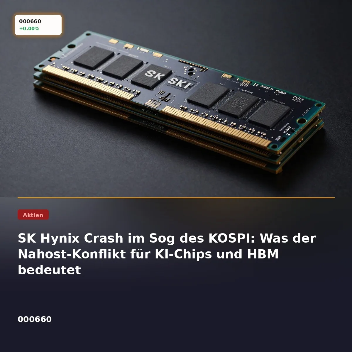 SK Hynix Crash nach KOSPI-Einbruch: KI-Boom im Stresstest