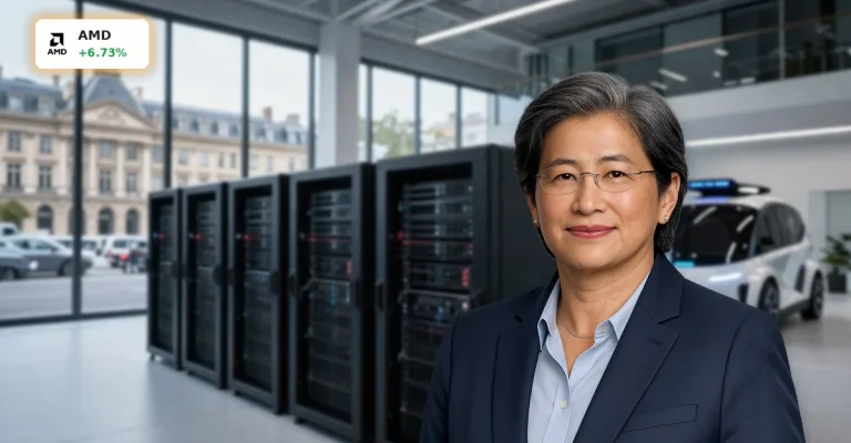 Advanced Micro Devices KI-Strategie +6,7%: Frankreich-Deal und KI-Boom