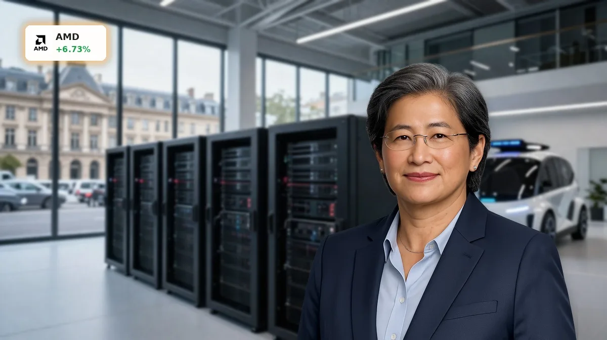 Advanced Micro Devices KI-Strategie +6,7%: Frankreich-Deal und KI-Boom