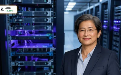 Advanced Micro Devices Rekord: +7,8% KI-Rallye gegen Nvidia