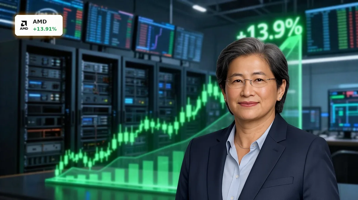 AMD Upgrade +13,9%: Rallye-Schock dank KI- und CPU-Boom