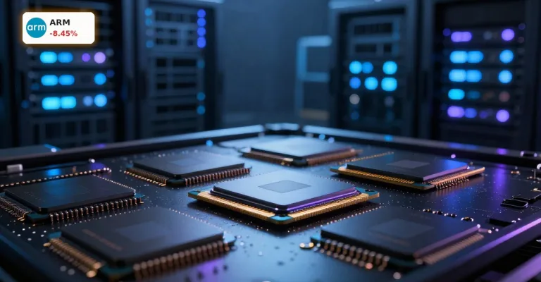 Arm Holdings KI-Chips -8,4%: Wie gesund ist der Rallye-Rücksetzer?