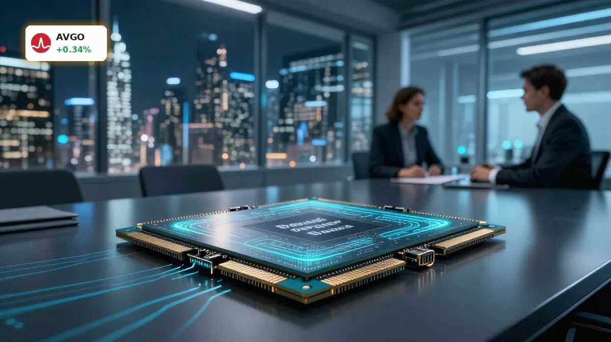 Broadcom CFO-Wechsel: Milliarden-Deal-Boom als Chance für KI