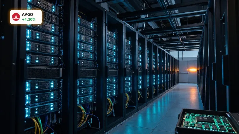 Broadcom KI-Inferenz +4,2%: Wie ASIC-Boom die Rallye treibt