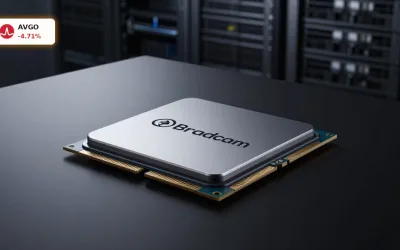 Broadcom KI-Korrektur -4,7%: Wie hart trifft der KI-Schock die Aktie?