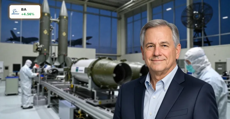 Boeing Pentagon-Deal +4,6%: Wie der Rüstungs-Boom die Aktie treibt