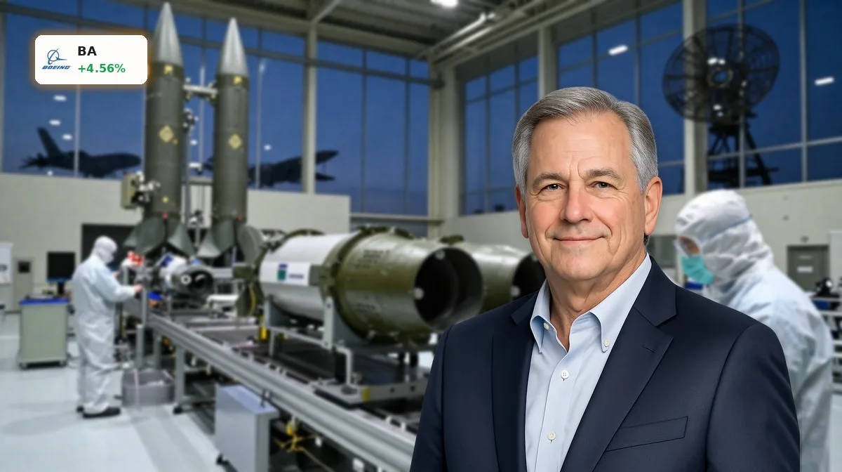 Boeing Pentagon-Deal +4,6%: Wie der Rüstungs-Boom die Aktie treibt