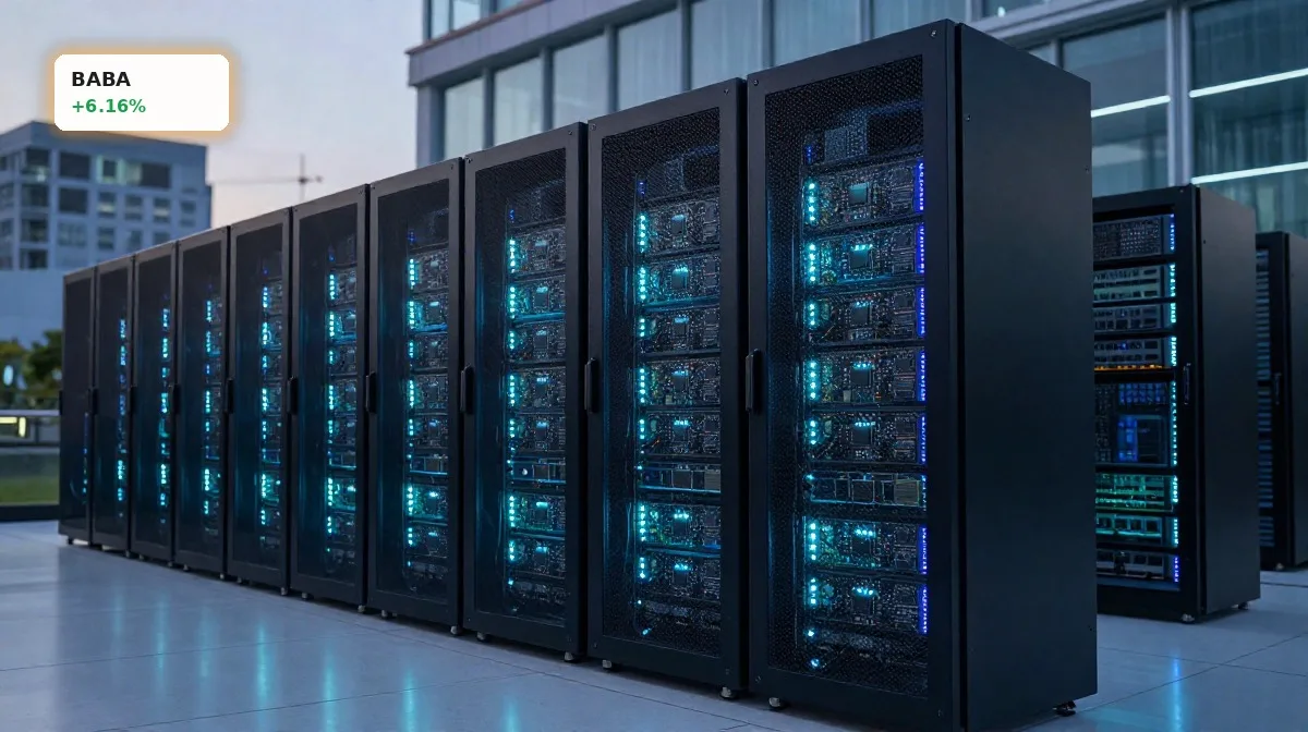 Alibaba KI-Infrastruktur +6,2%: Rallye-Chance mit eigenem Zhenwu-Cluster