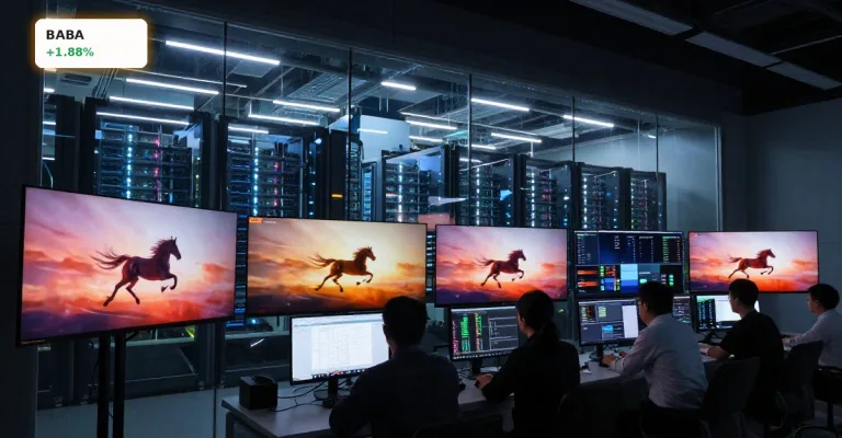 Alibaba KI-Video +1,9%: Neue Chance im KI-Boom um HappyHorse