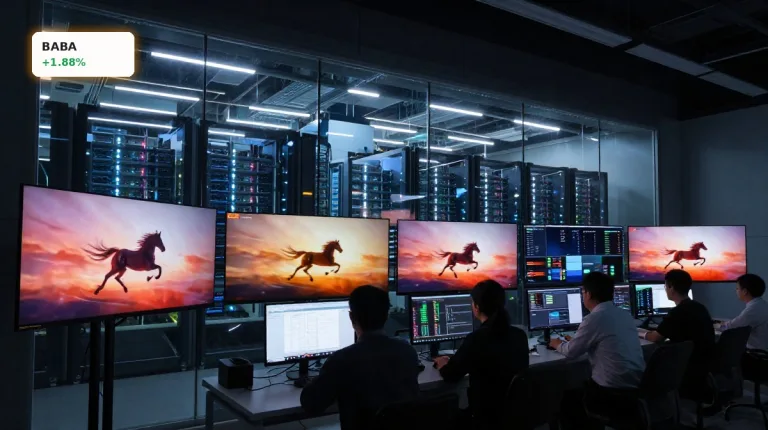 Alibaba KI-Video +1,9%: Neue Chance im KI-Boom um HappyHorse