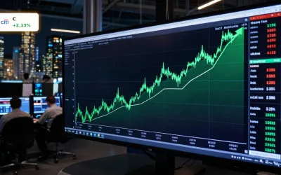 Citigroup Quartal mit Gewinnsprung von 42% und Trading-Rekord