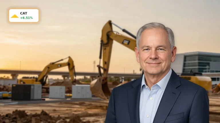 Caterpillar CFO-Wechsel und +6,5% Rallye: Was dahinter steckt