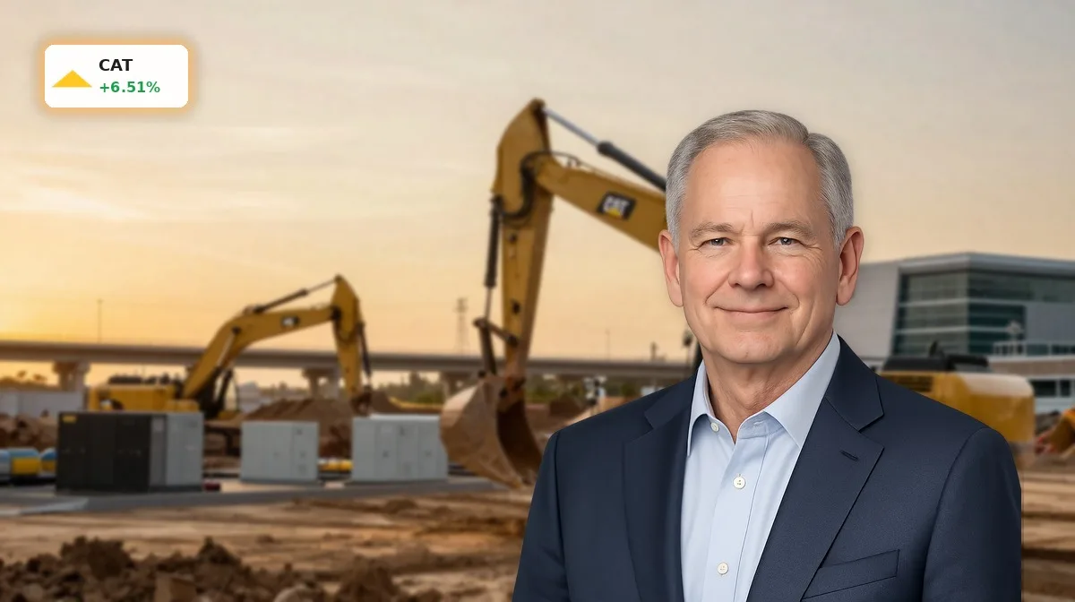 Caterpillar CFO-Wechsel und +6,5% Rallye: Was dahinter steckt