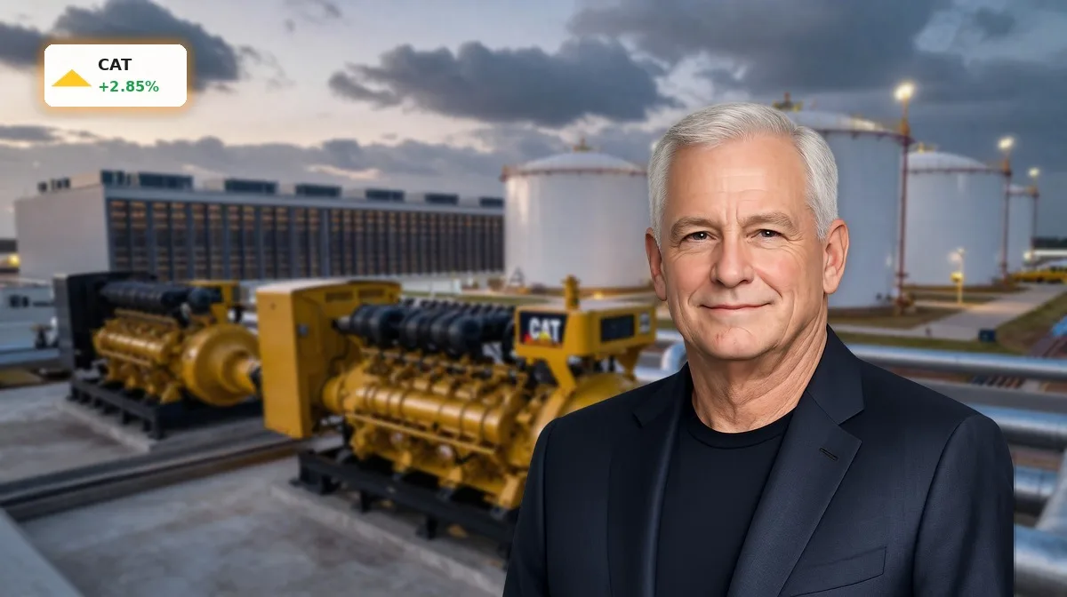 Caterpillar Energieexpansion +2,8%: Boom-Chance mit KI-Stromhunger