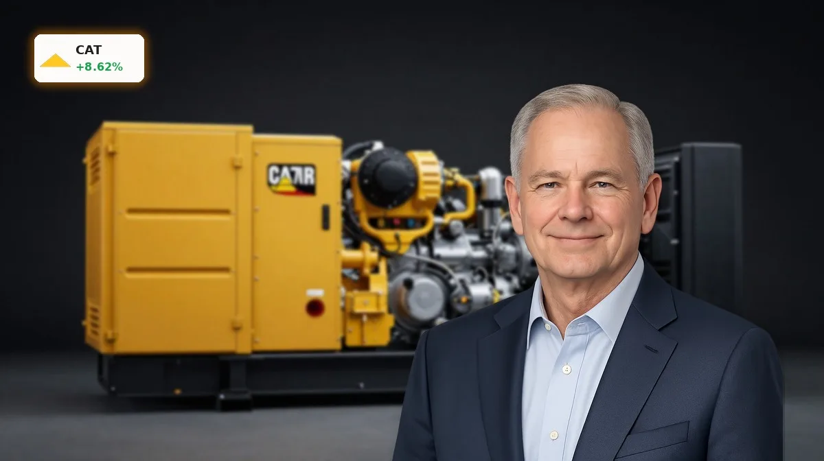 Caterpillar Quartal im Fokus mit leistungsstarken Generatoren für KI-Rechenzentren und Energieinfrastruktur